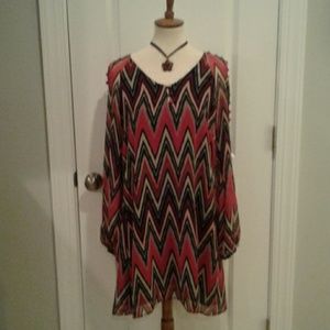 Taylor Chiffon Swing Dress